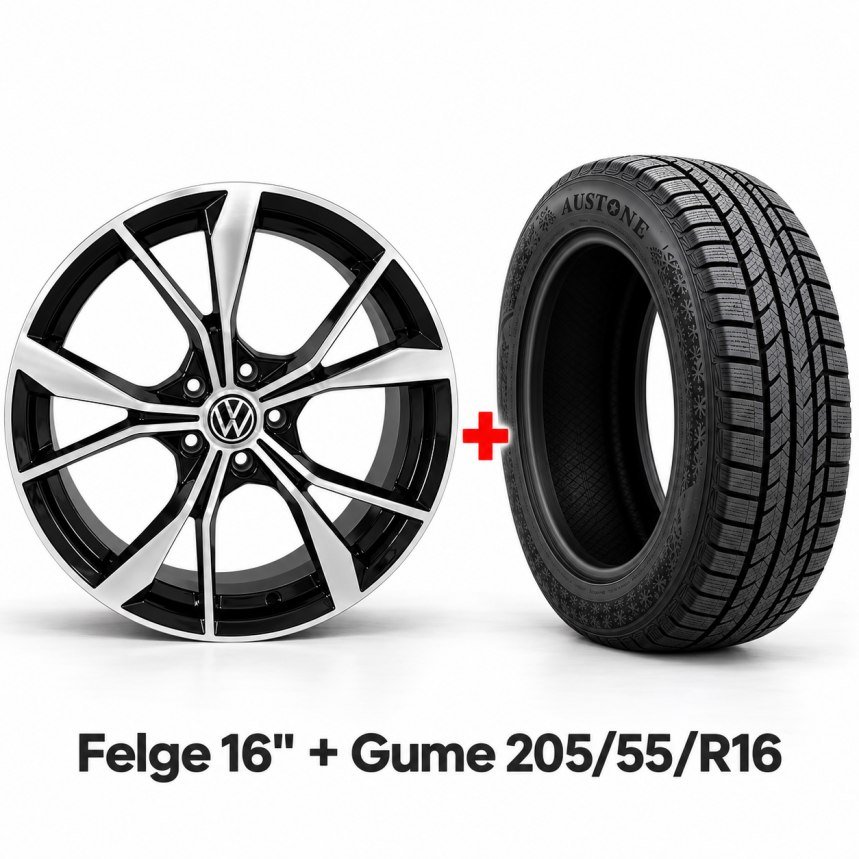 Felge 16" + Gume Austone 205/55/16